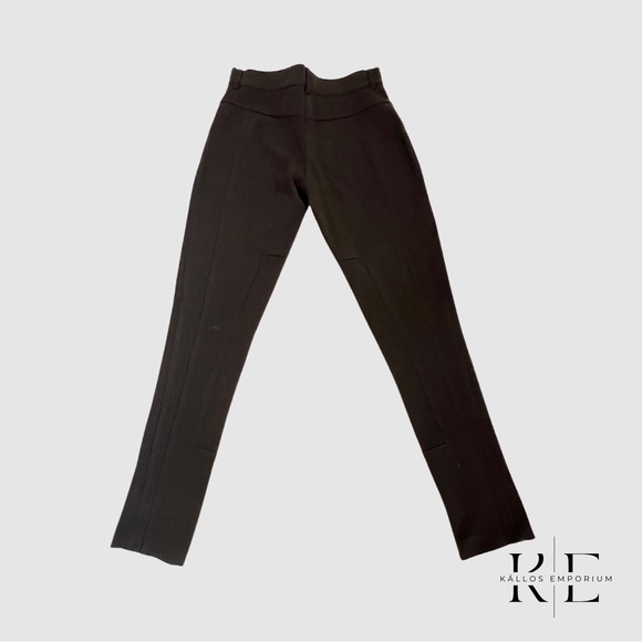 Absolu Brown Fitted Pants - Picture 2 of 2